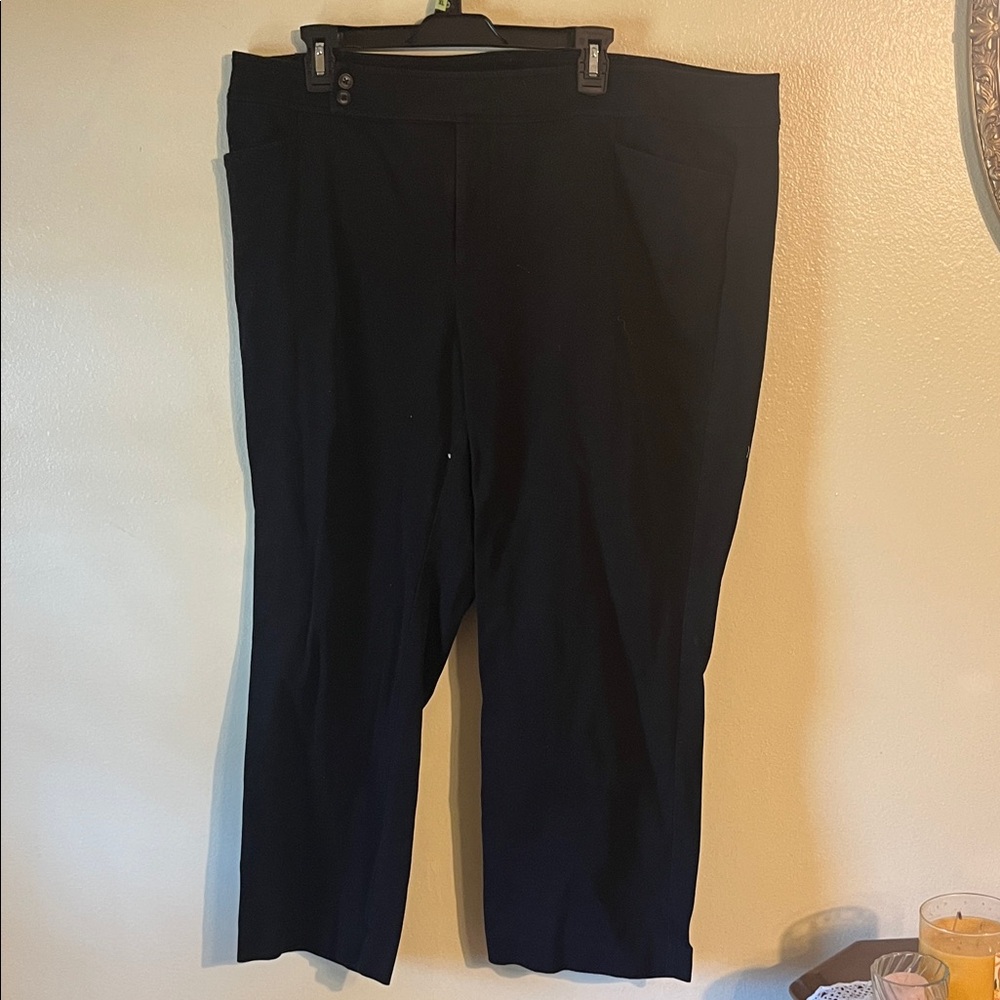 Chaps Women's Dark Straight Leg Jeans